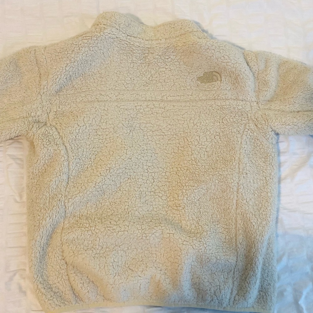 Cream North Face Sherpa Jacket Size Small! - Picture 6 of 9